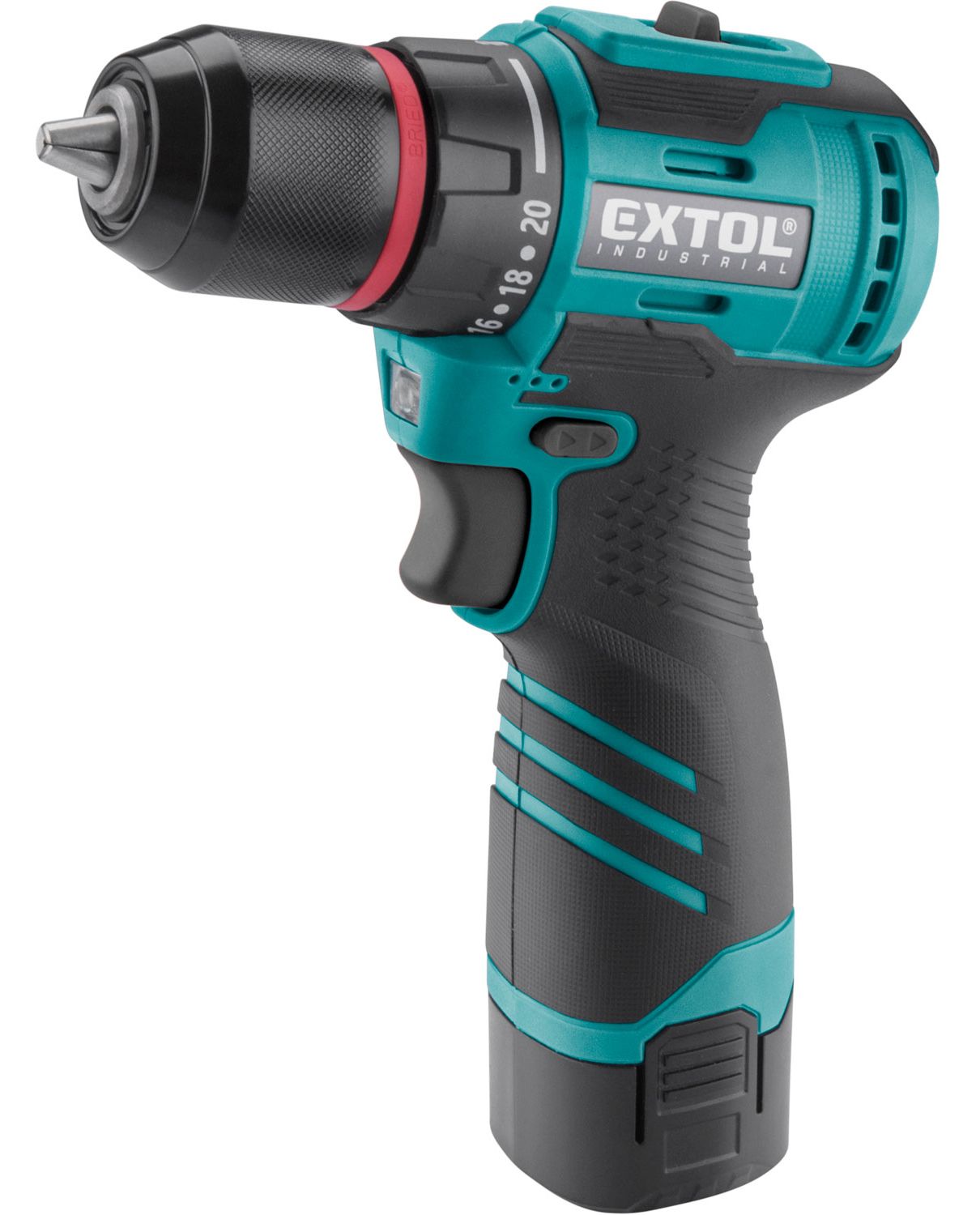 Extol 8791152 akkumulátoros fúró-csavarozó (2 x 2.0 Ah Li-ion akkuval, kofferben) termék fő termékképe