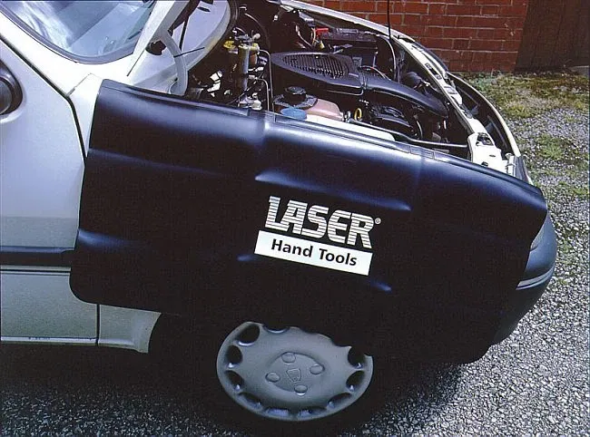 Laser Tools LAS-3008 sárvédő takaró mágnescsíkkal, fekete, 950 x 460 mm termék fő termékképe