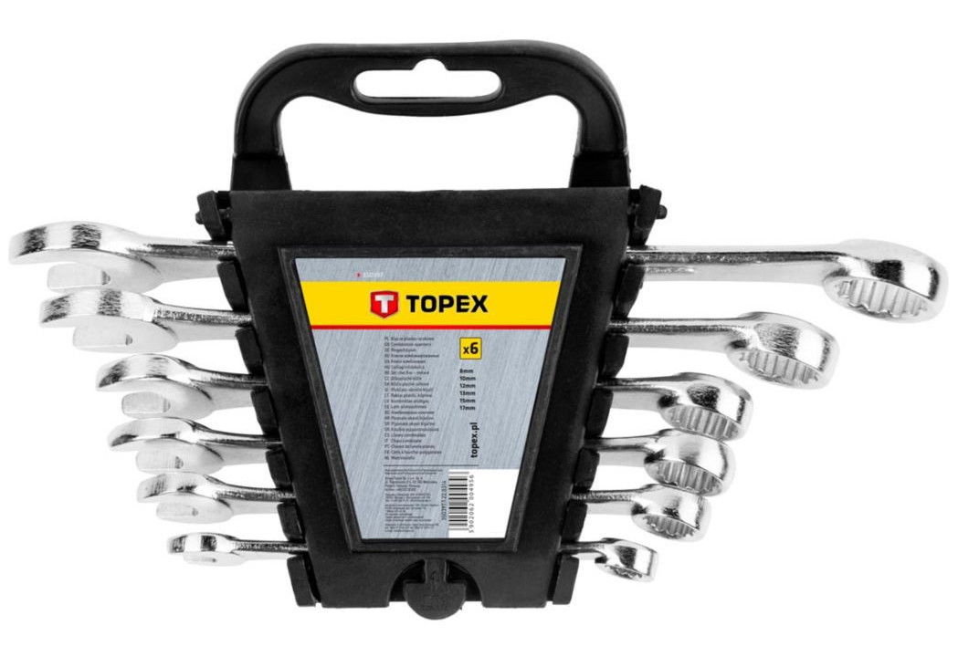 Topex 35D397 csillag-villáskulcs készlet, 6 részes termék fő termékképe