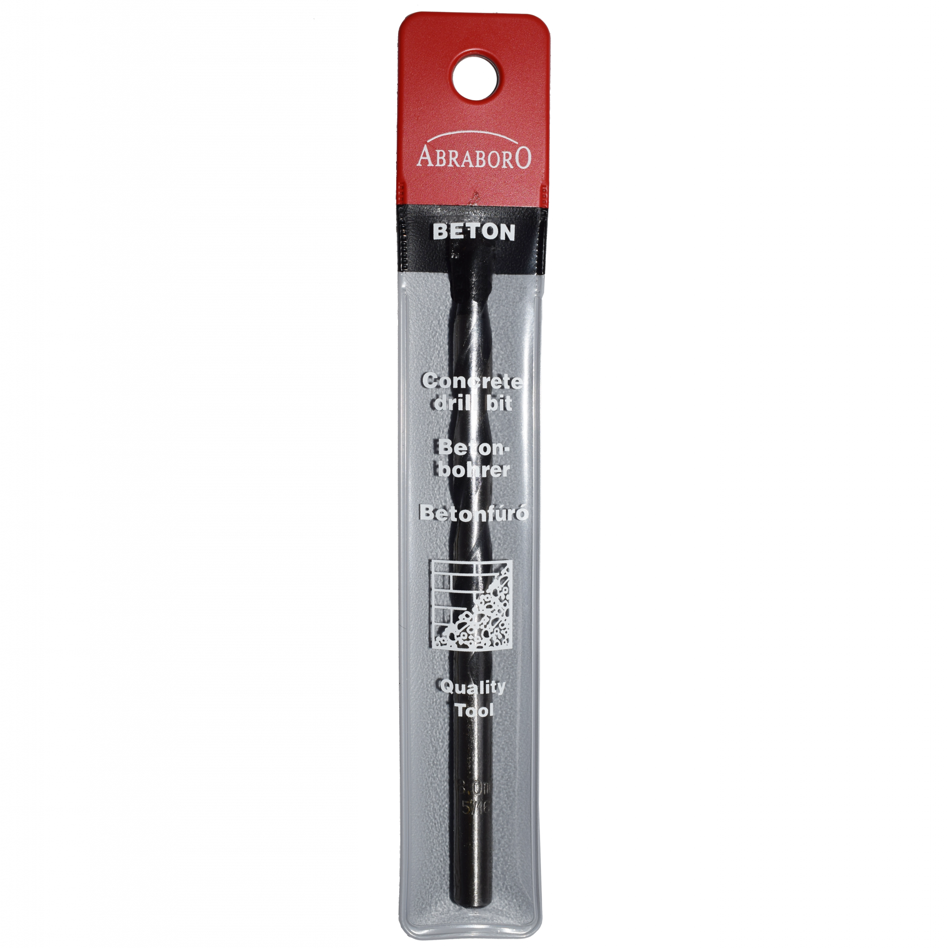 Abraboro 3 x 60 / 30 mm Standard hengeres szárú betonfúró tasakban termék fő termékképe