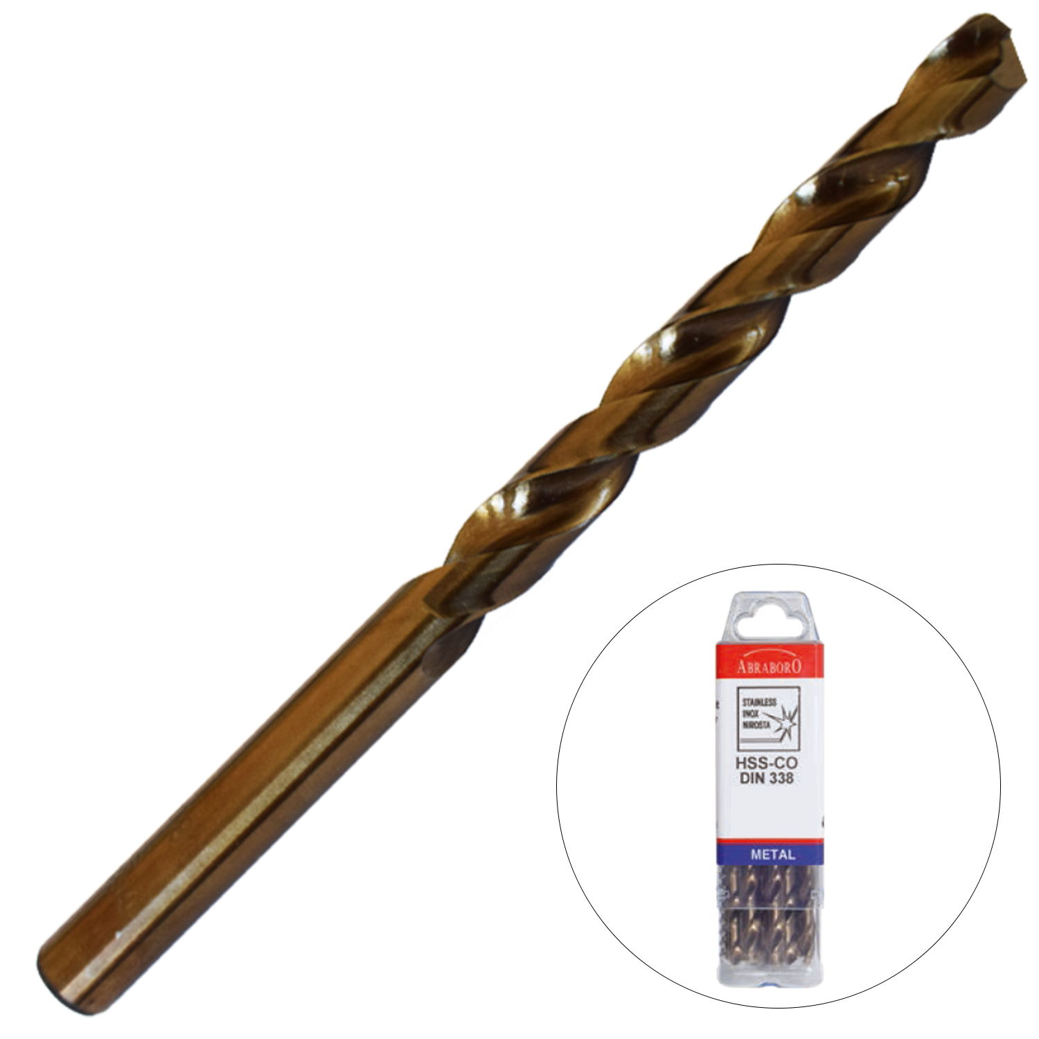 Abraboro 7.1 x 109 / 69 mm HSS-Co fémcsigafúró X-Pack, 10 db/csomag termék fő termékképe