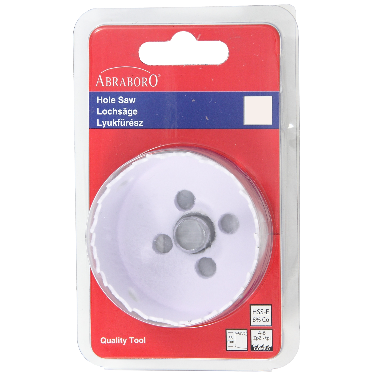 Abraboro 160 mm HSS-Co lyukfűrész termék fő termékképe