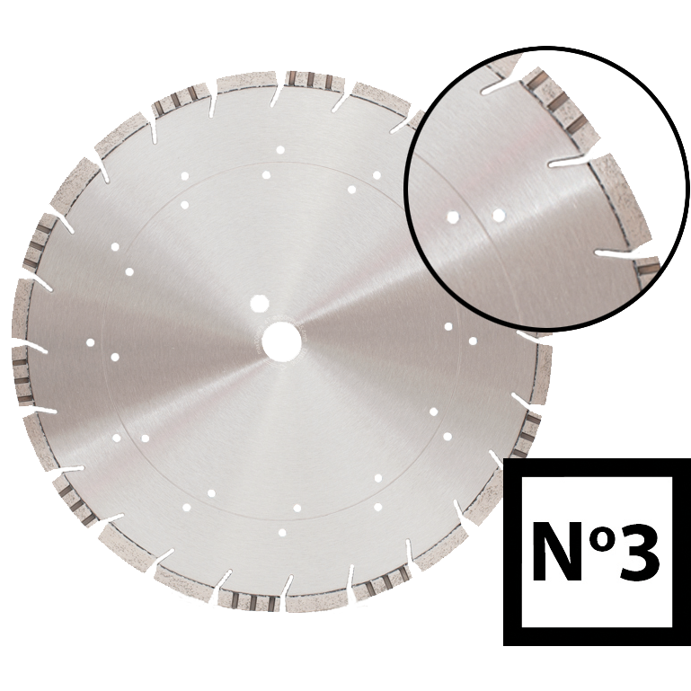 Abraboro 300 x 25.40 mm No.3 gyémánttárcsa termék fő termékképe