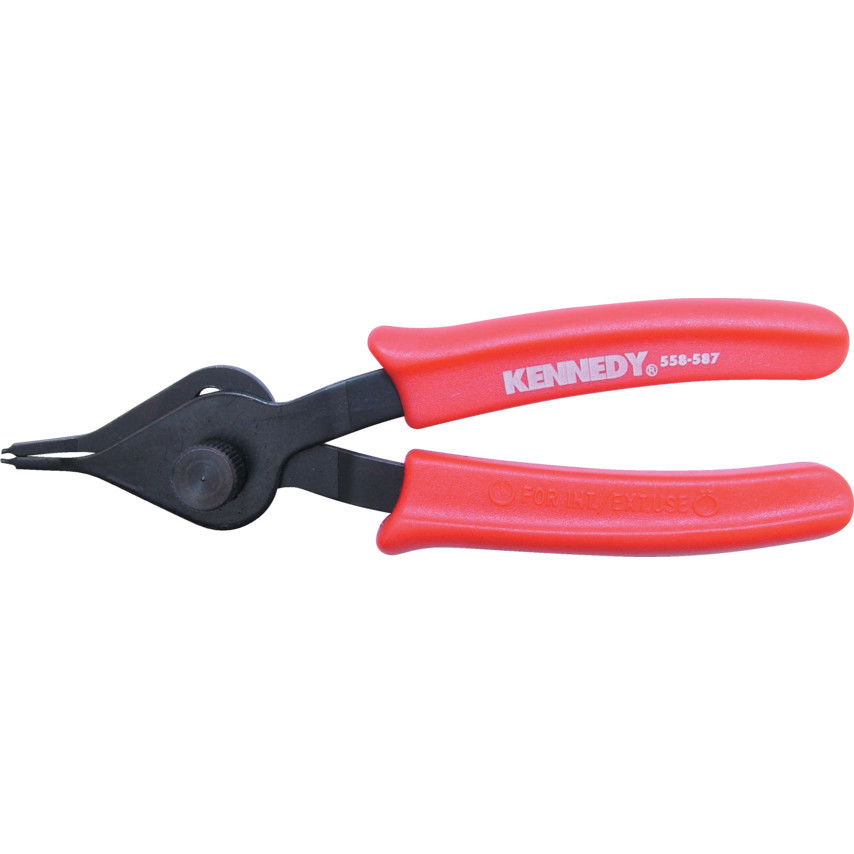 KENNEDY 10-18 mm egyenes Seeger-gyűrű fogó, megfordítható pofákkal termék fő termékképe