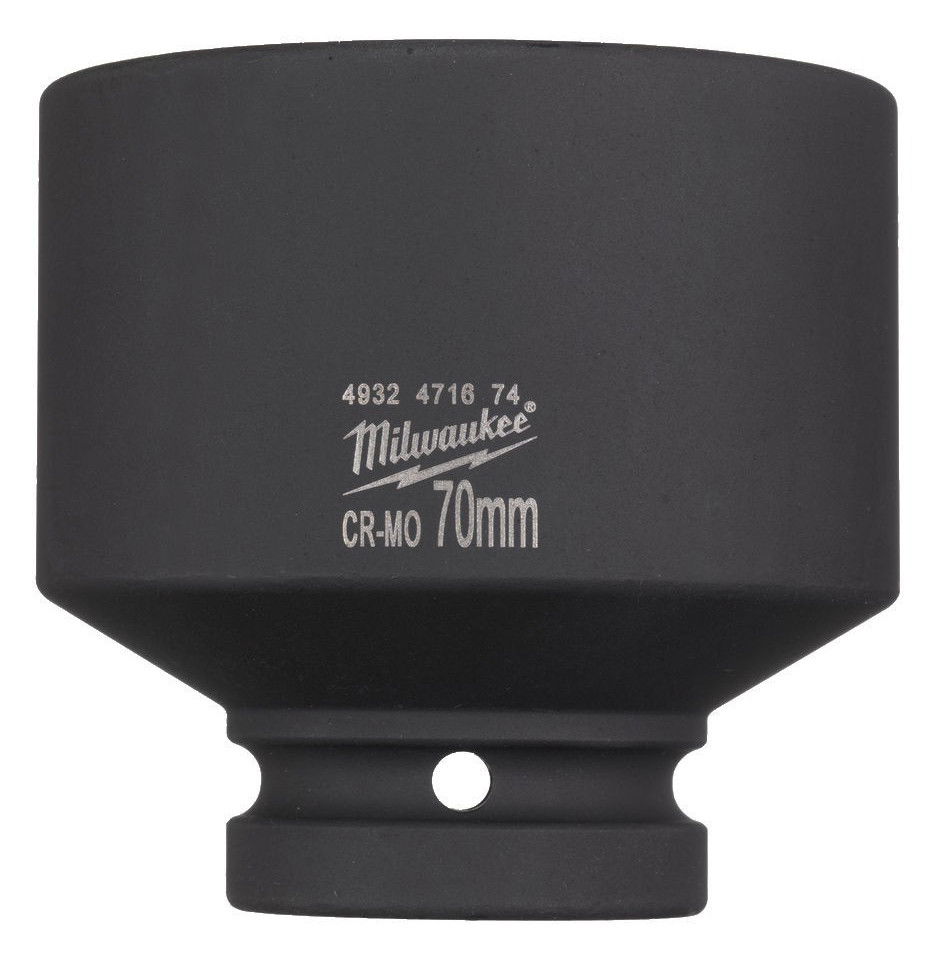 Milwaukee Shockwave Impact Duty™ 1"-os gépi dugókulcs fej, rövid, 6-lapú, 70 mm termék fő termékképe