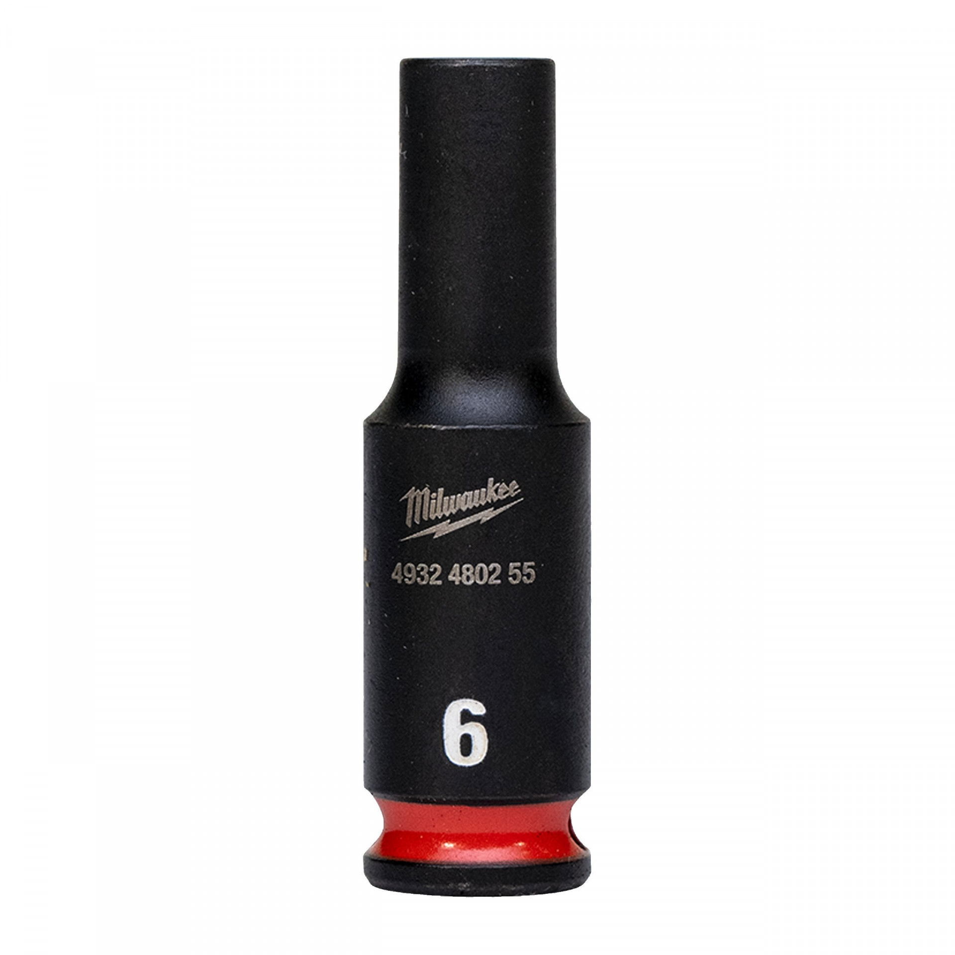 Milwaukee Shockwave Impact Duty™ 1/4"-os gépi dugókulcs fej, hosszú, 6-lapú, 6 mm termék fő termékképe