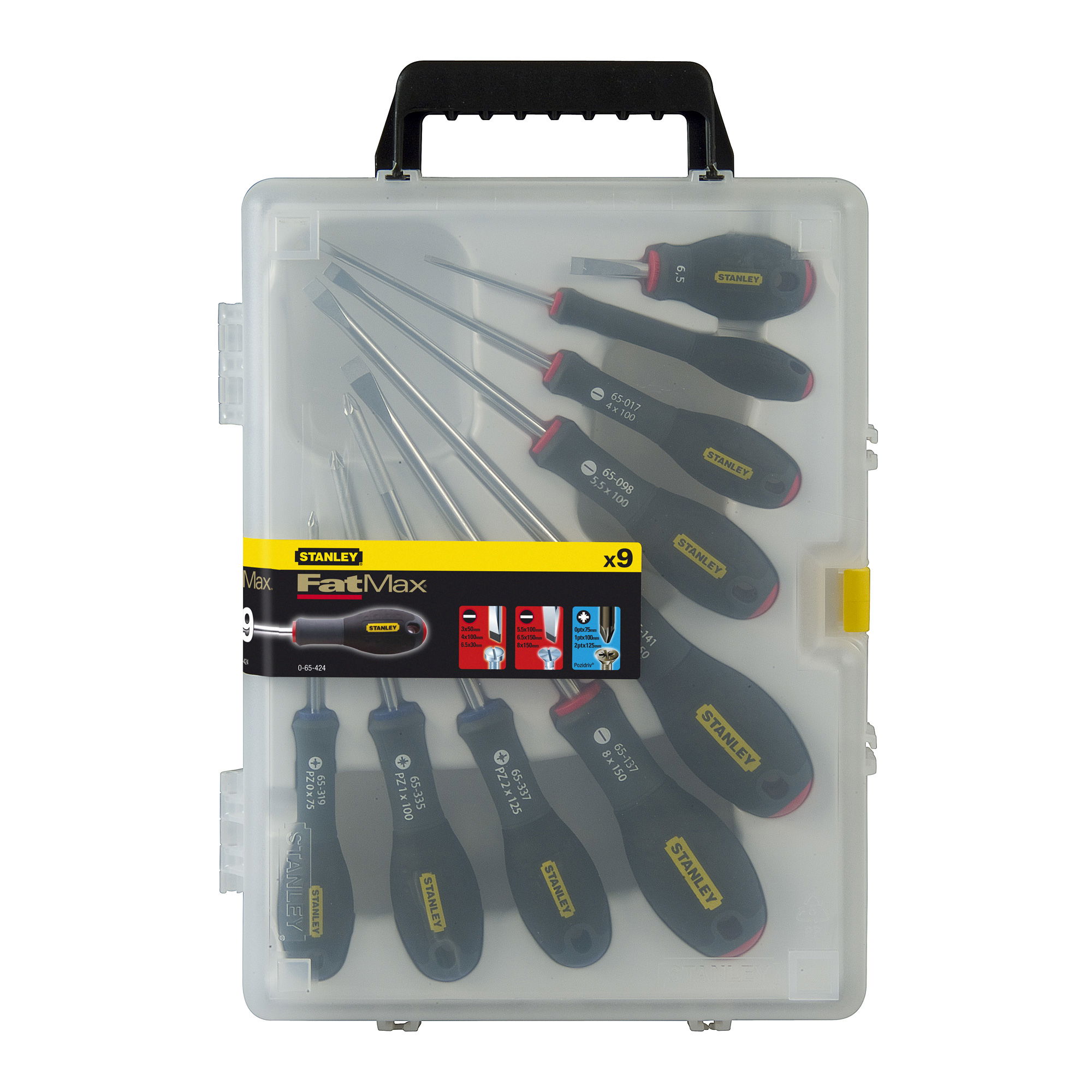 Stanley 0-65-424 FATMAX® csavarhúzó készlet, 9 részes termék fő termékképe
