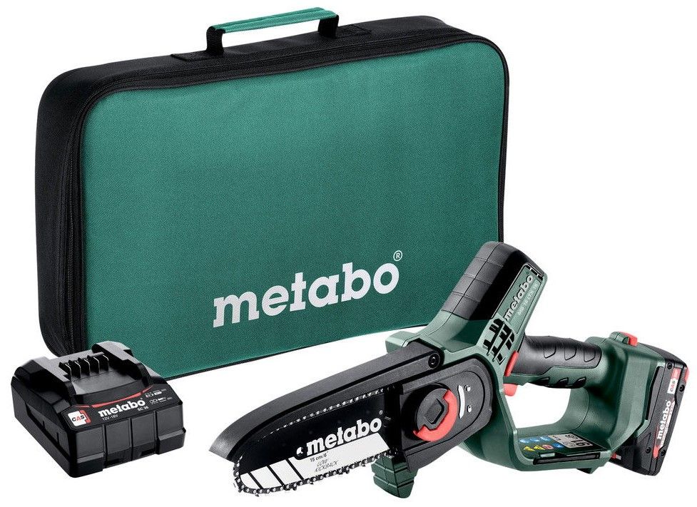 METABO MS 18 LTX 15 akkus ágvágó fűrész (1 x 2.0 Ah Li-Power akkuval, szerszámtáskában) termék fő termékképe