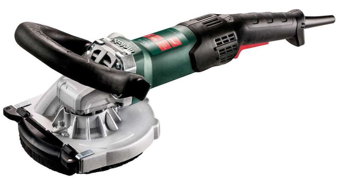 METABO RSEV 19-125 RT betoncsiszoló (műanyag hordtáskában) + gyémánt fazéktárcsa termék fő termékképe