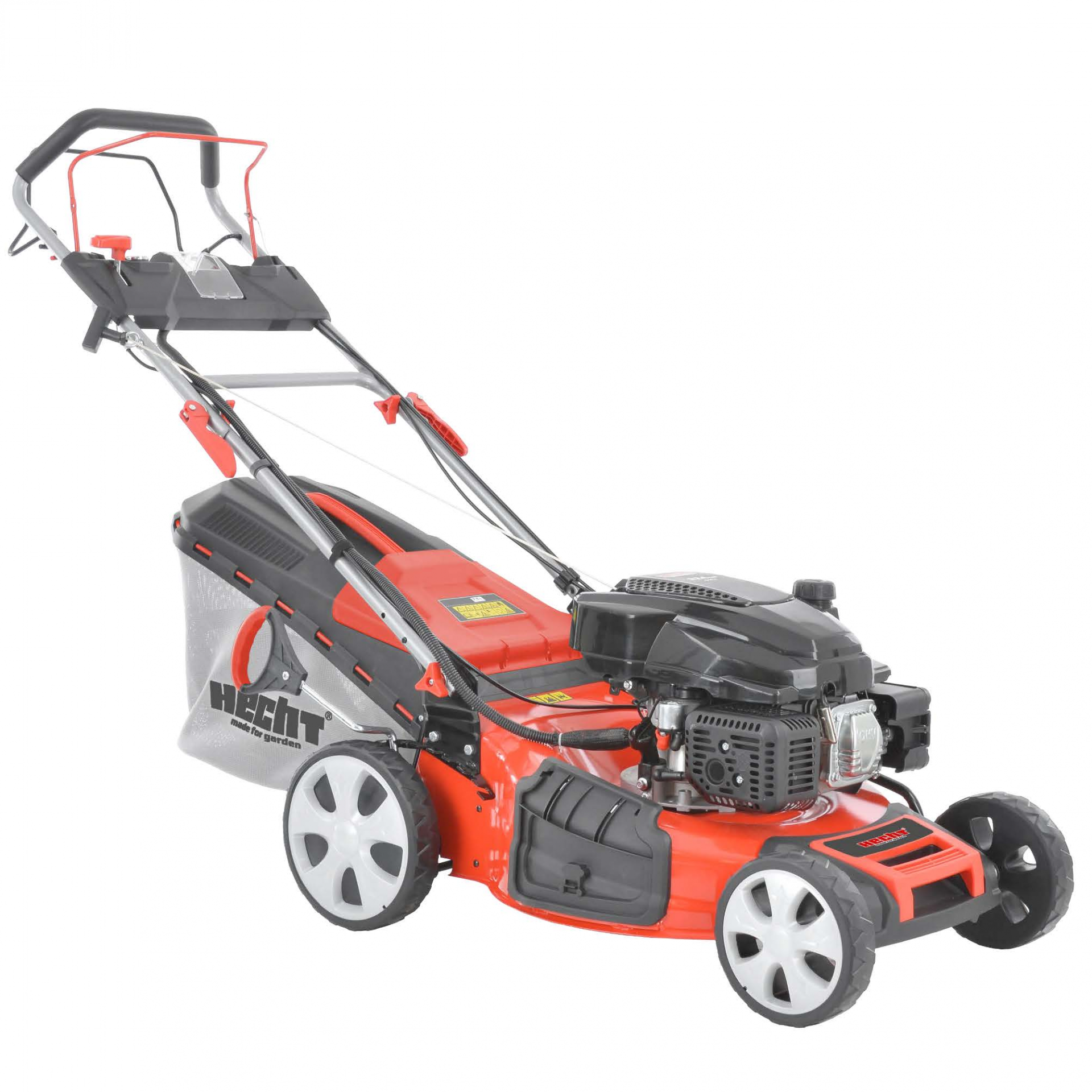 Hecht 554 SXE 5IN1 benzinmotoros önjáró fűnyíró termék fő termékképe