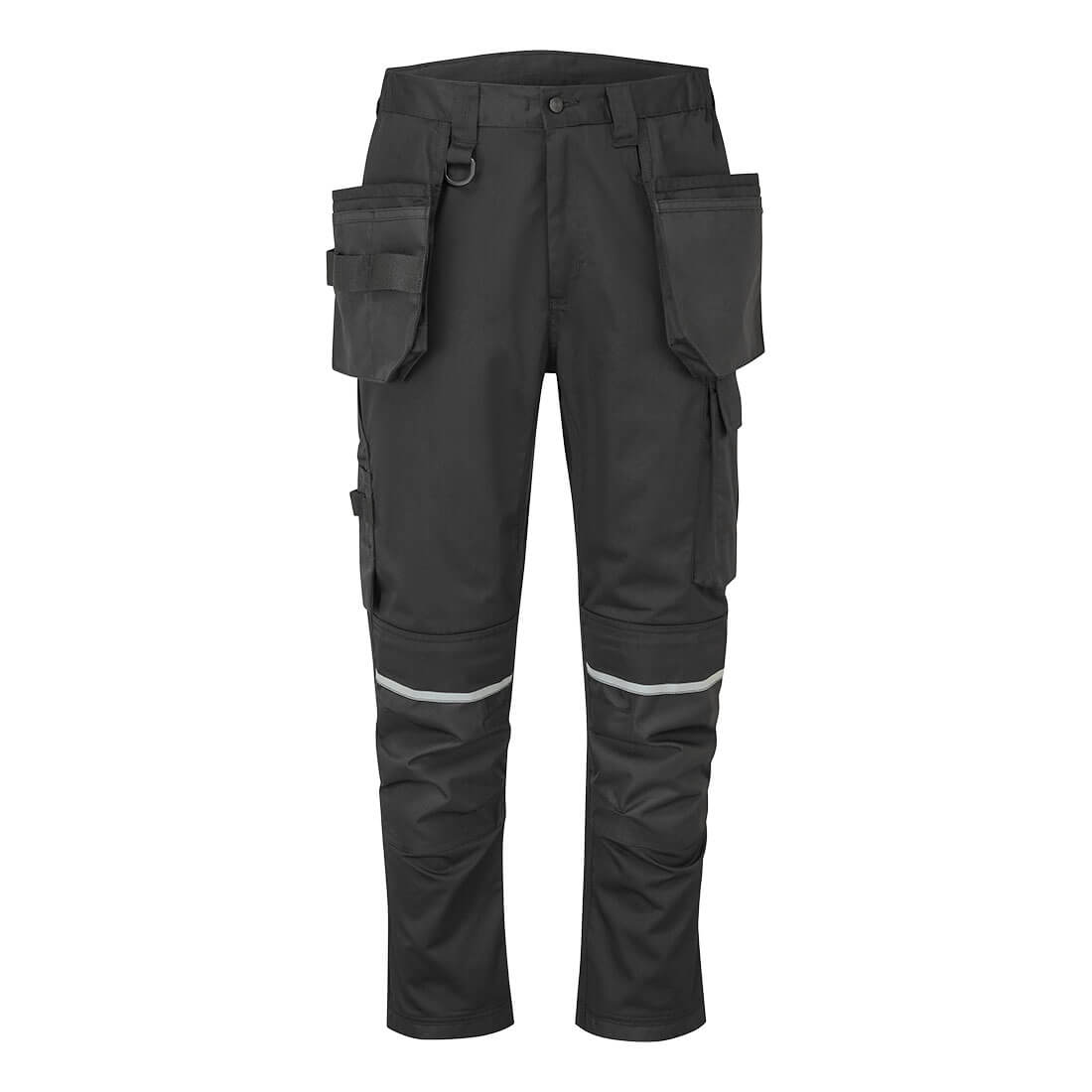 Portwest CD845 - WX2 Stretch lengőzsebes nadrág, fekete termék fő termékképe