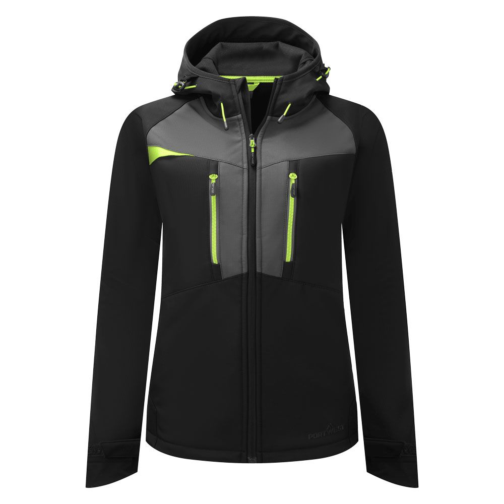 Portwest DX486 - DX4 női Softshell dzseki (3L), fekete termék fő termékképe