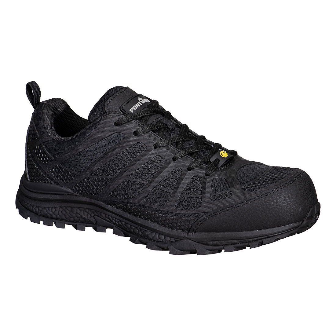 Portwest FT46 - Kompozit Textil Trainer védőcipő S1PS ESD SR FO, fekete termék fő termékképe