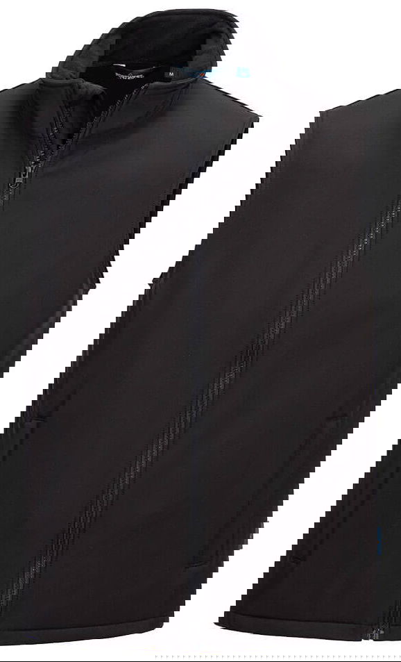 Portwest TK22 -  Print & Promo Softshell  mellény (2L ), fekete termék fő termékképe